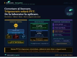 Cercetare și Inovare în domeniul energiei de la idee la soluție aplicată