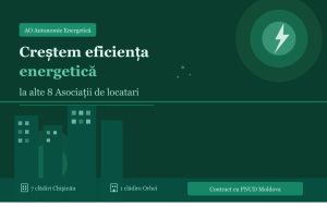 Creștem eficiența energetică la alte 8 Asociații de locatari